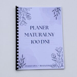 Planer Maturalny 100 dni - ROZSZERZENIE