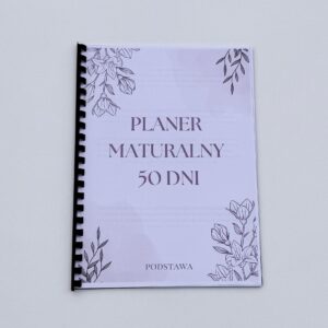 Planer maturalny 50 dni - PODSTAWA