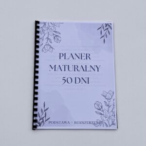 Planer maturalny 50 dni - ROZSZERZENIE